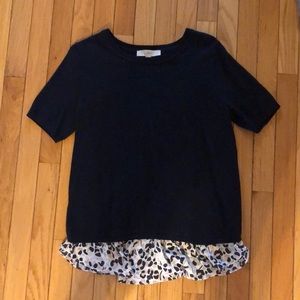 Loft sweater top size M NWT